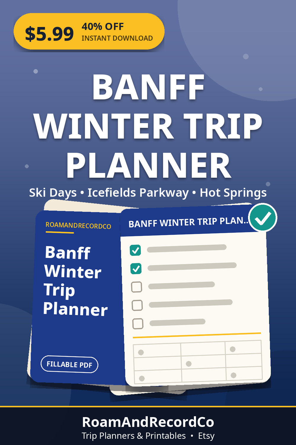 Banff Winter Trip Planner