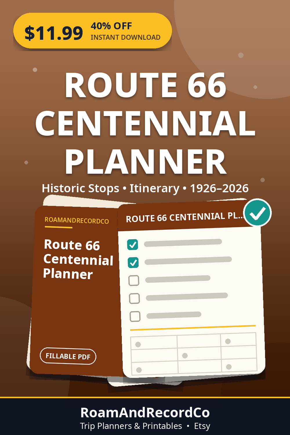 Route 66 Centennial Road Trip Planner